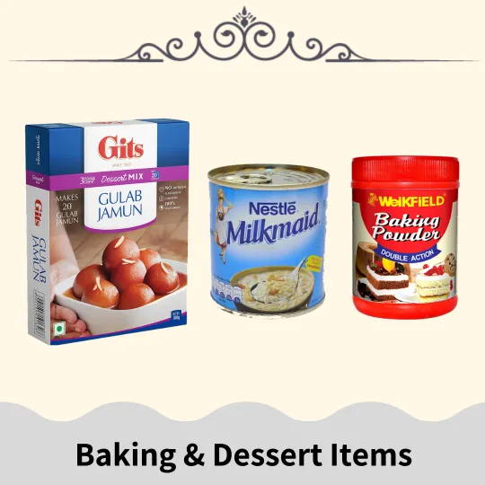 Baking & Desert Items
