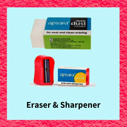 Eraser & Sharpener